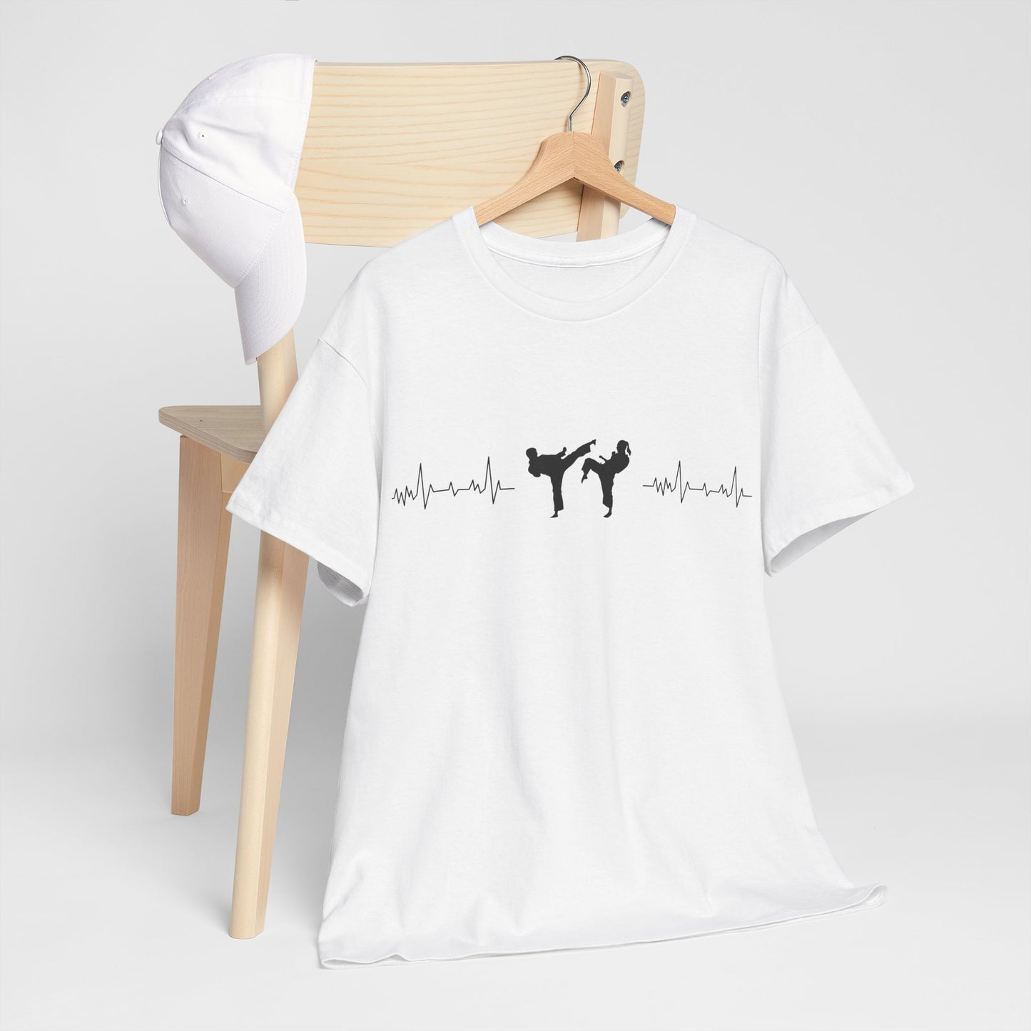 Tricou alb karate Unisex